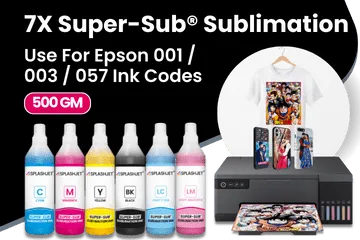7X Super-Sub® Sublimation Ink Use For 001-003-057 Ink Code
