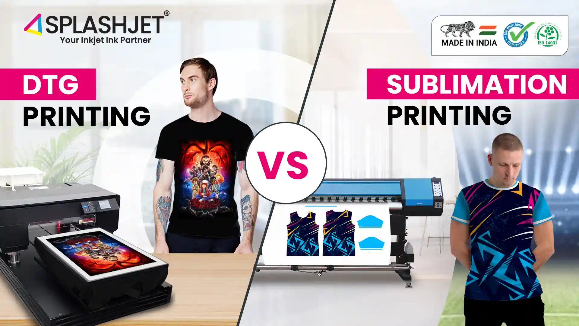 Read more about the article DTG Vs Sublimation Printing