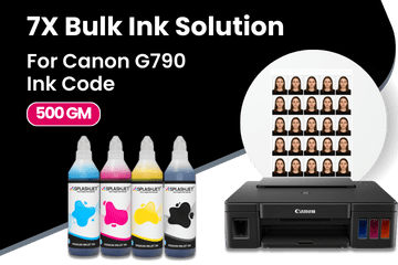 7X Bulk Ink Solution For Canon G790 Ink Code