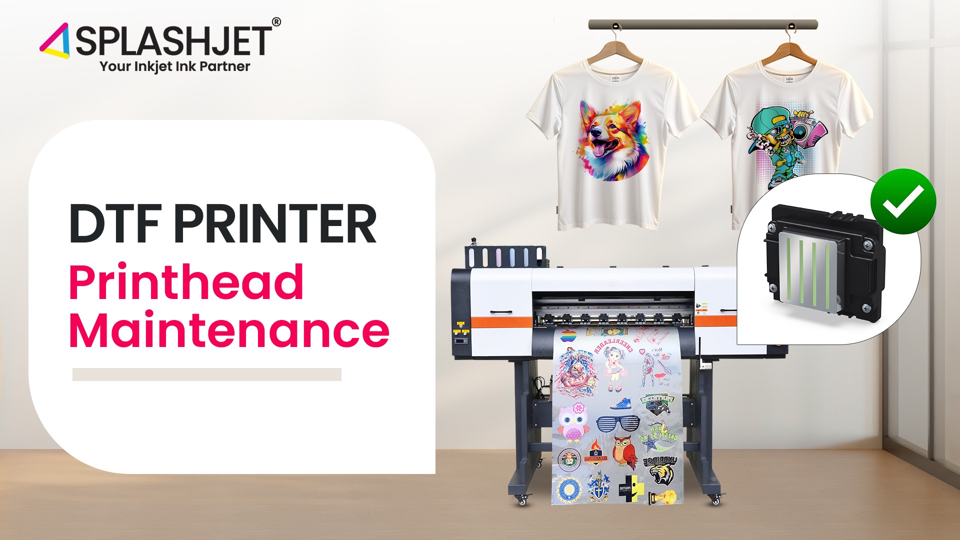 DTF Printer – Print Head Maintenance