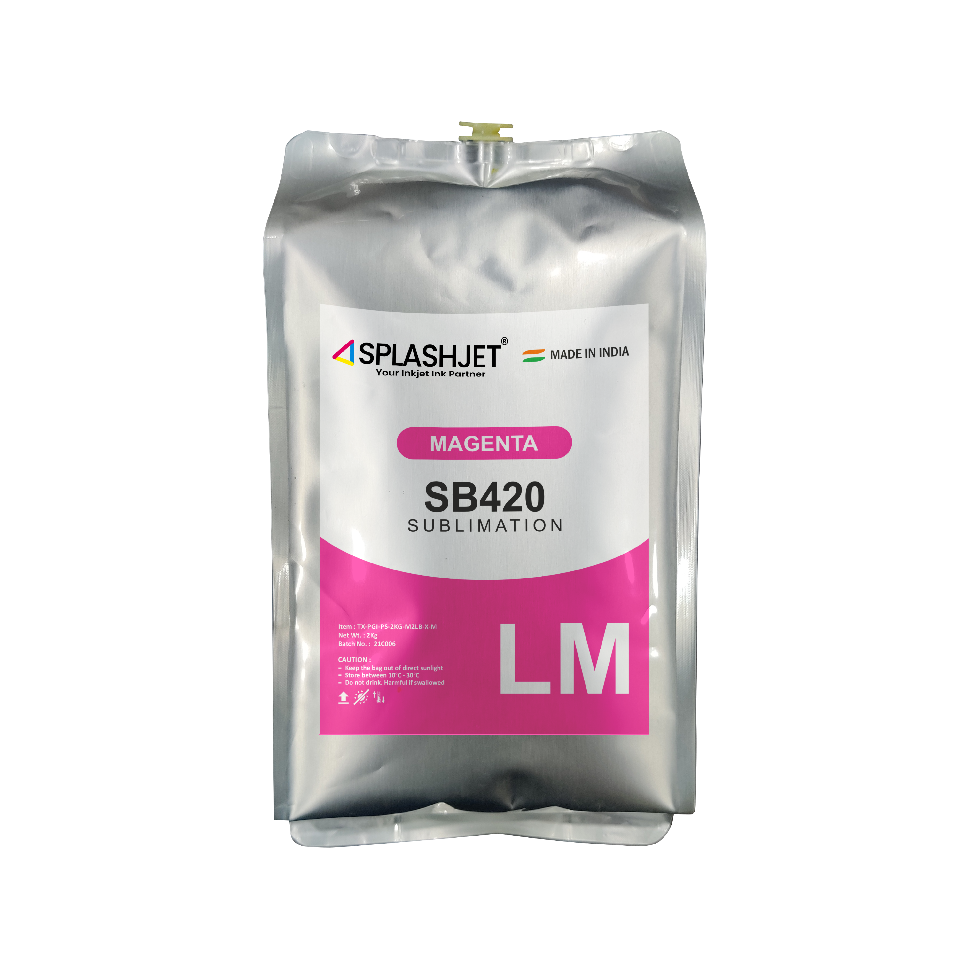 Mimaki-SB420 ink Bag-light magenta