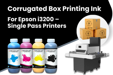 Corrugated Box Printing Ink For Epson i3200, Single Pass Printers