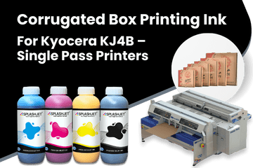 Corrugated Box Printing Ink For Kyocera KJ4B, Single Pass Printers