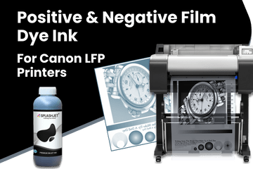 Positive & Negative Film Dye Ink For Canon LFP Printer