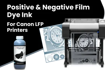 Positive & Negative Film Dye Ink For Canon LFP Printer