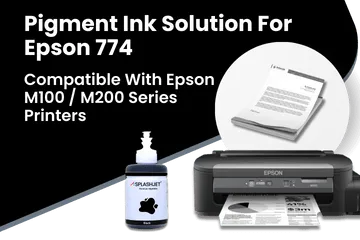 Pigment Ink Solution For Epson T774, T005 Ink Tank Printer