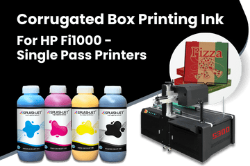 Corrugated Box Printing Ink For HP Fi1000 - Single Pass Printers