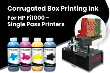 Corrugated Box Printing Ink For HP Fi1000 - Single Pass Printers