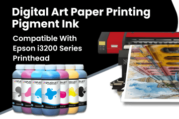 Digital Art Paper Printing Pigment Ink ,Compatible With Epson i3200 Printhead