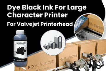 Dye Black Ink For LCP Printer- For Valvejet Printerhead