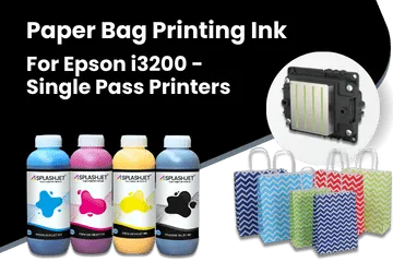 Paper Bag Printing Ink For Epson i3200 - Single Pass Printers