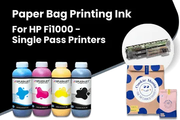 Paper Bag Printing Ink For HP Fi1000 - Single Pass Printers