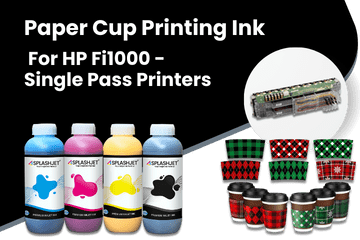 Paper Cup Printing Ink For HP Fi1000 - Single Pass Printers