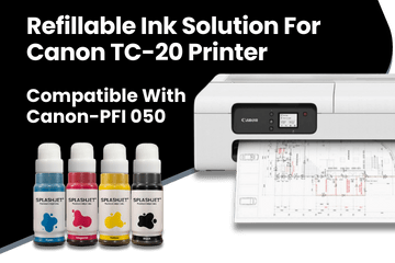 Refillable Ink Solution For Canon TC-20 Printer
