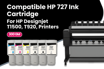 Compatible HP 727 Ink Cartridge For HP Designjet T1500, T920, T930 Printers Series