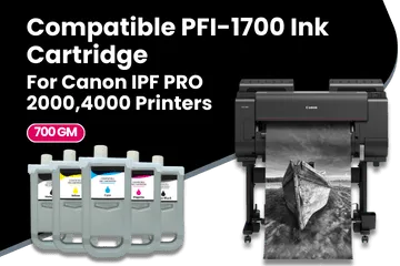 Compatible PFI-1700 Ink Cartridge For Canon IPF PRO 2000 ,4000, 6000 Printers Series