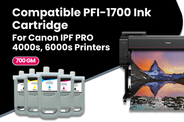 Compatible PFI-1700 Ink Cartridge For Canon IPF PRO 4000s, 6000s Printers Series