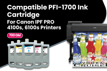 Compatible PFI-1700 Ink Cartridge For Canon IPF PRO 4100s, 6100s Printers Series