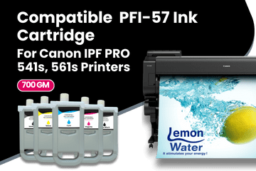 Compatible PFI-57 Ink Cartridge For Canon IPF PRO 541s, 561s, Printers Series