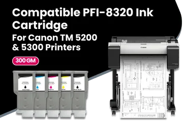 Compatible PFI-8320 Ink Cartridge For Canon TM 5200, 5300 Printer Series