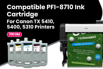 Compatible PFI-8710 Ink Cartridge For Canon TX-5410, 5400, 5310, 5300 Printer Series