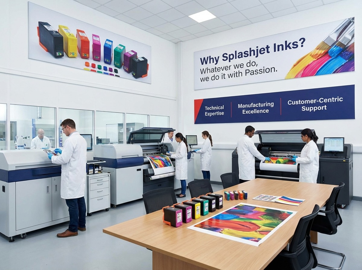 Why Splashjet Inks Showcase