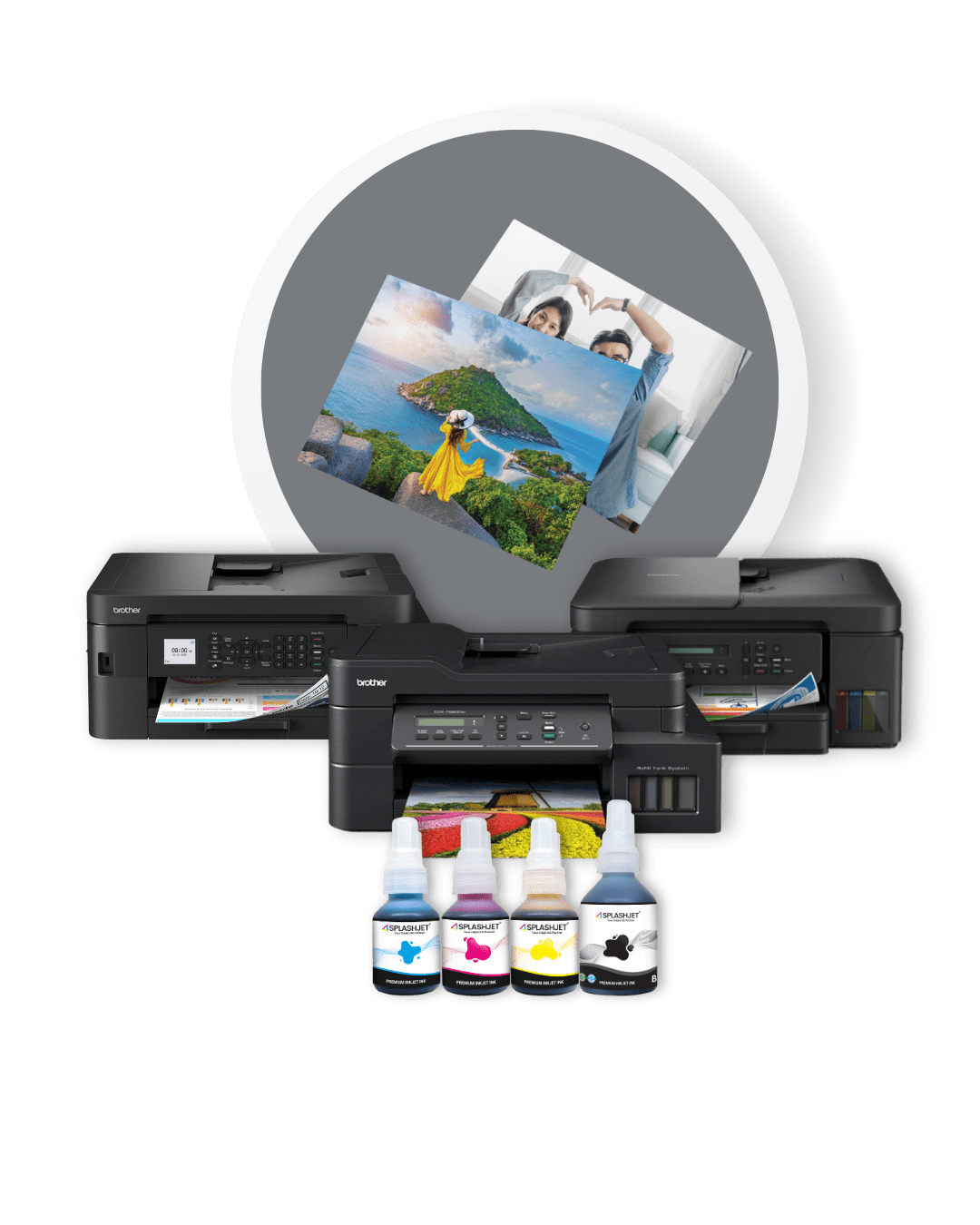 Refillable Ink for Brother Ink Tank Printers