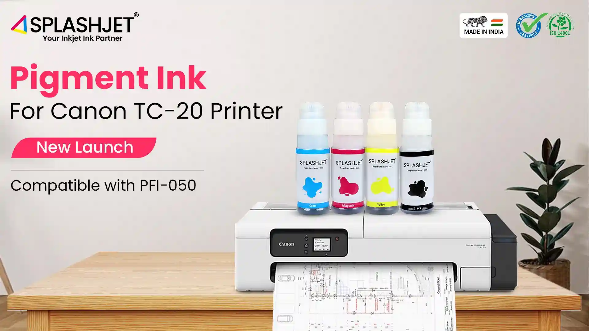 You are currently viewing Introducing Compatible Pigment Ink For Canon TC-20 Printers