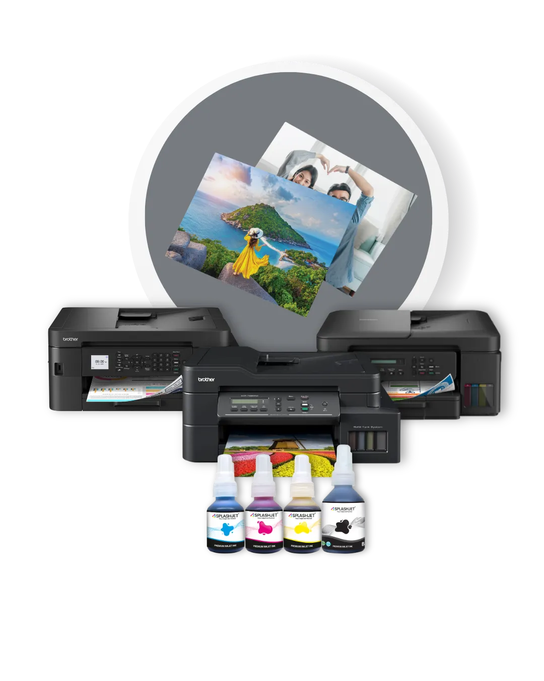 Refillable Ink for Brother Ink Tank Printers