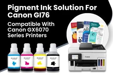 Pigment Ink Solution For Canon GI76