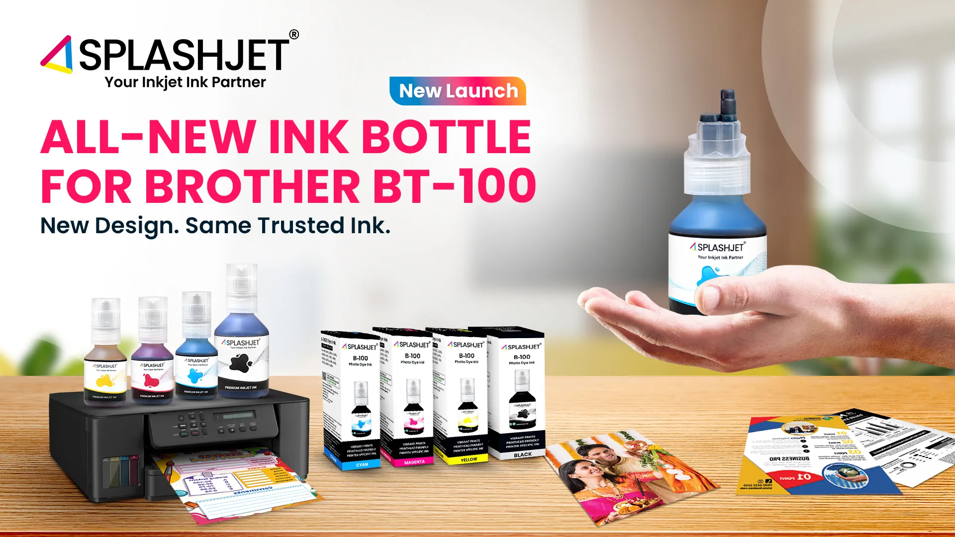 You are currently viewing Introducing The All-New Splashjet BT-100 Ink Solution