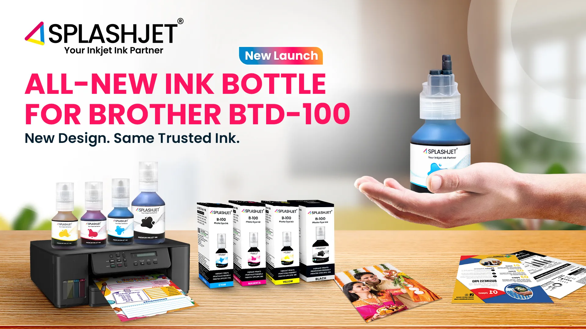 You are currently viewing Introducing The All-New Splashjet BTD-100 Ink Solution