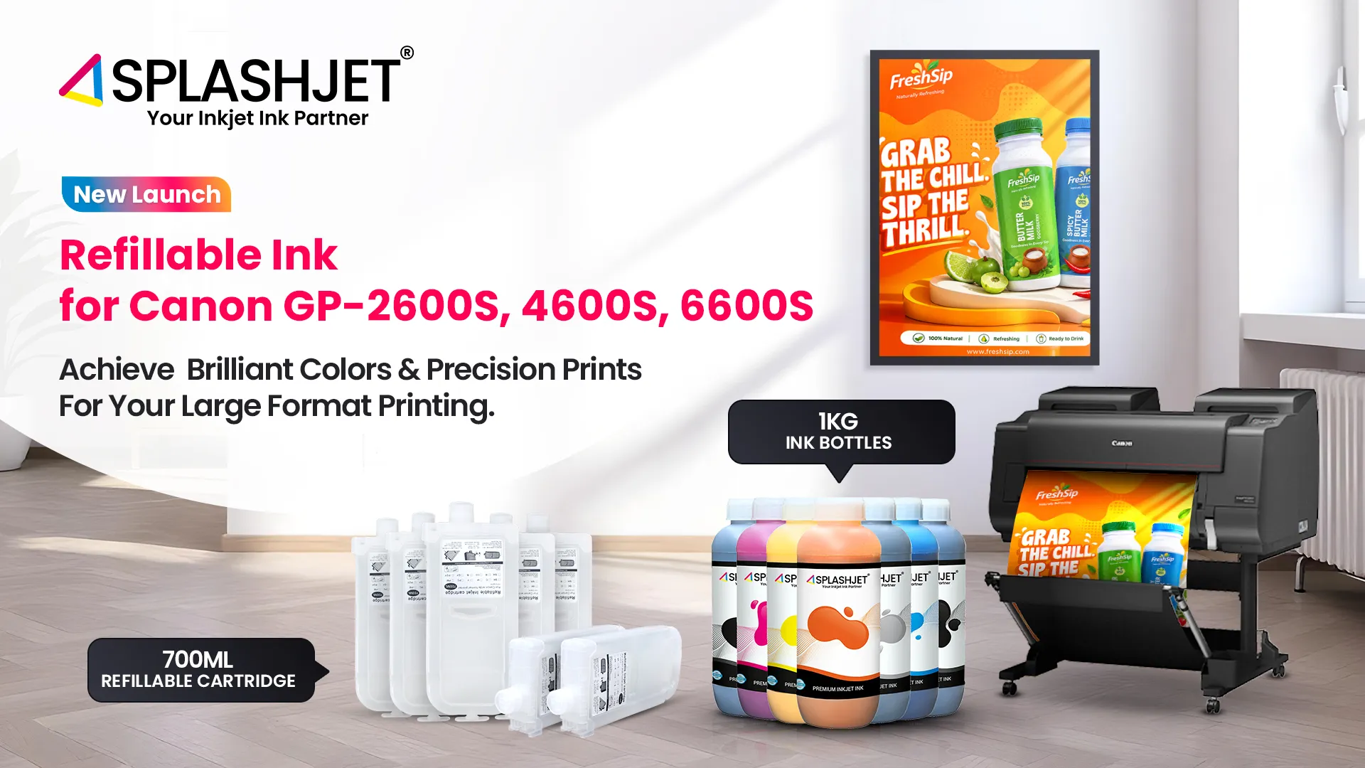 You are currently viewing Refillable Ink Solution for Canon GP 2600S, 4600S & 6600S Series Printers