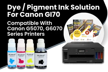 Dye Pigment Ink Solution For Canon GI70