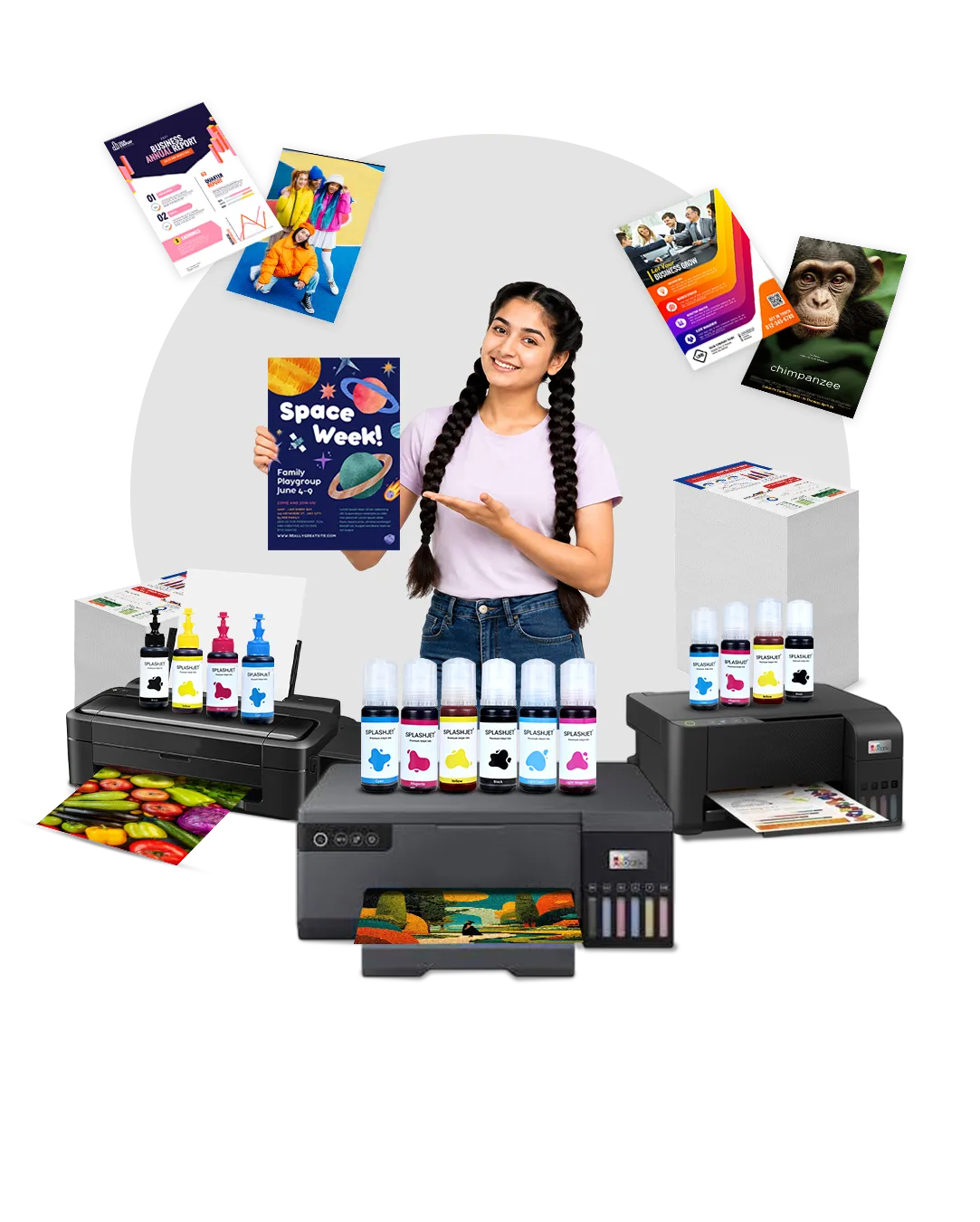 Ink for Epson Ink Tank Printers Sub Category