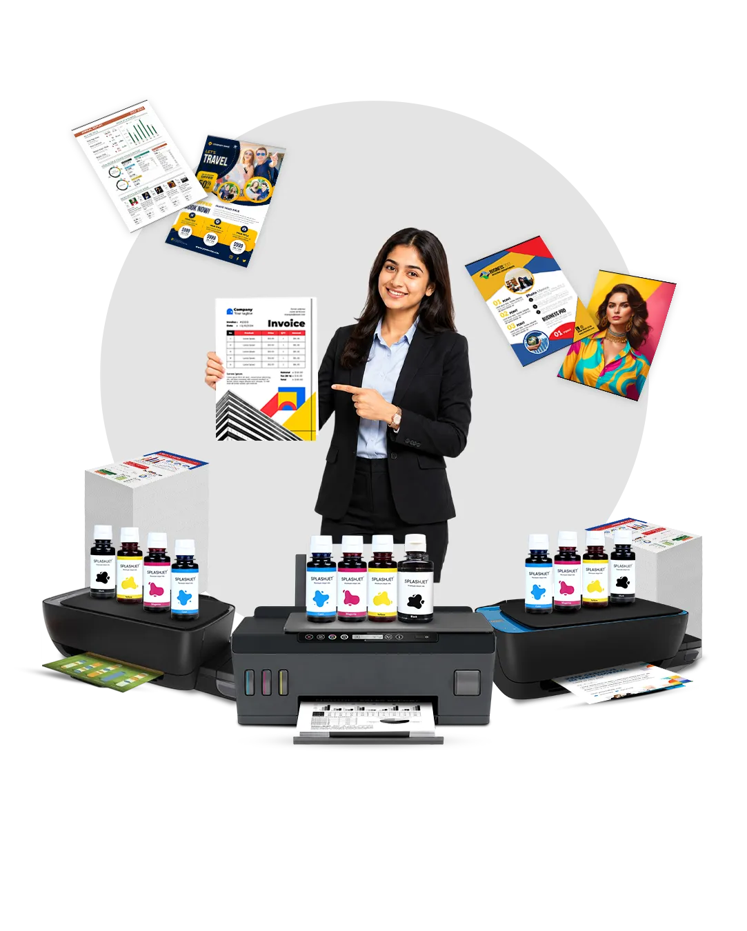 Ink for HP Ink Tank Printers Sub Category.