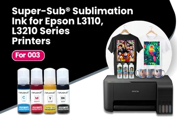 Super-Sub® Sublimation Ink for Epson L3110, L3210 Series Printers